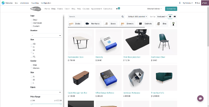 Website And eCommerce 