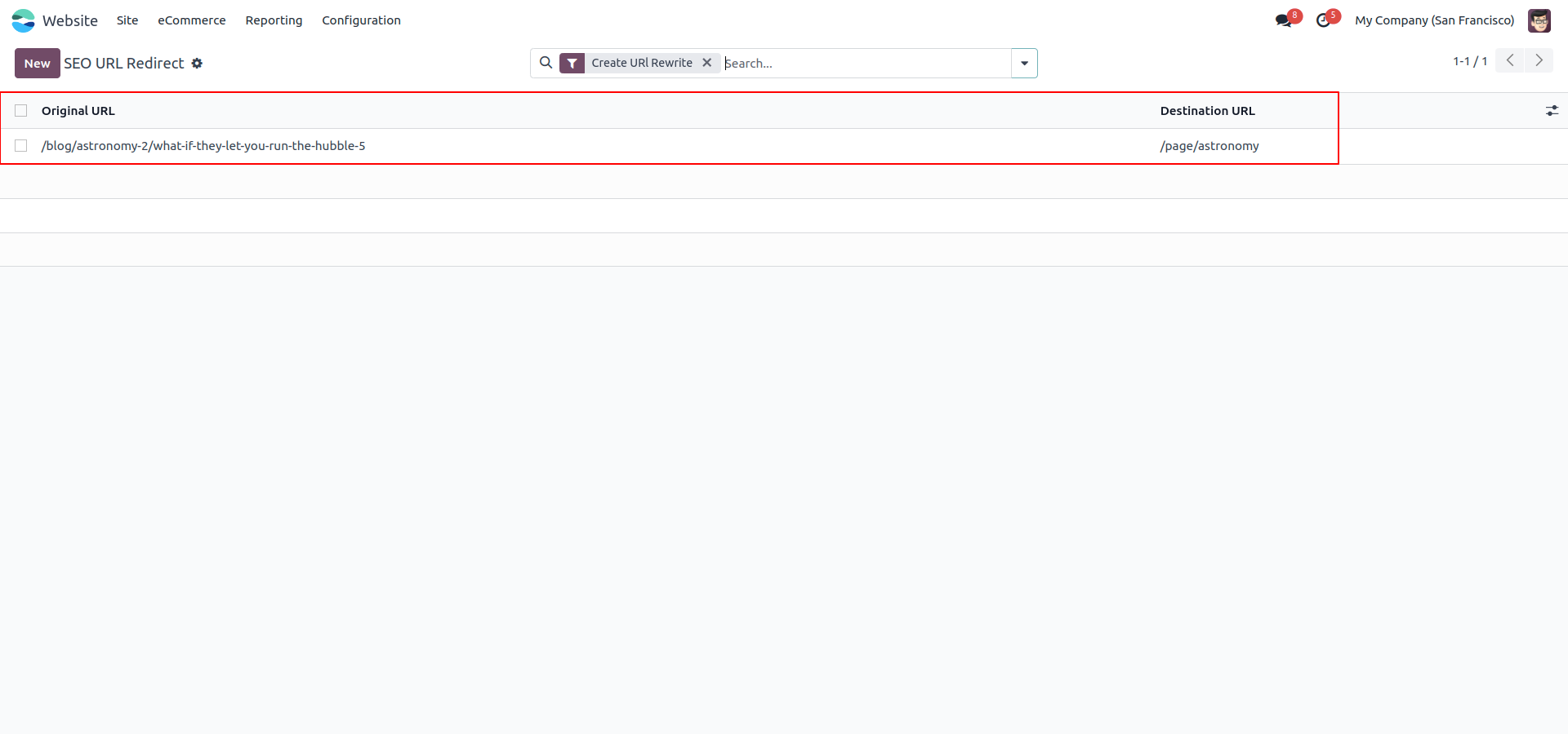 SEO URL Redirect SEO URL Redirect