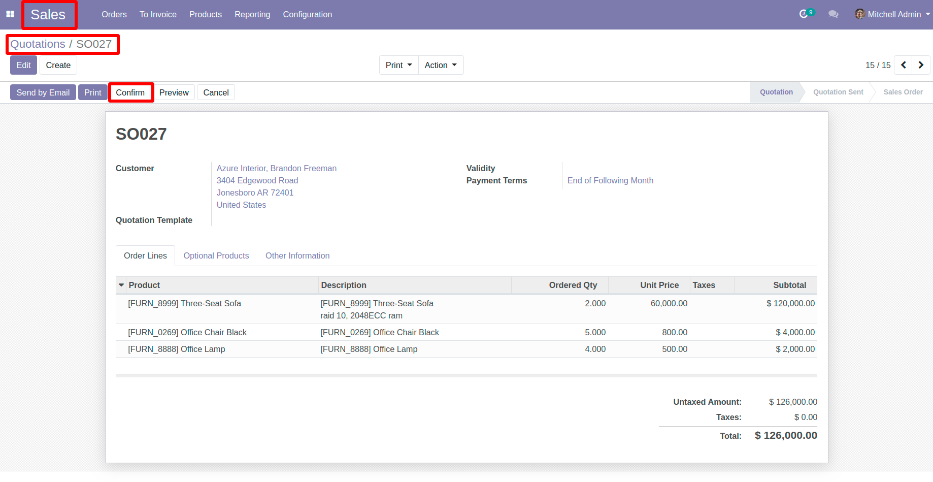 Click on Confirm Button in Odoo Click on Confirm Button in Odoo
