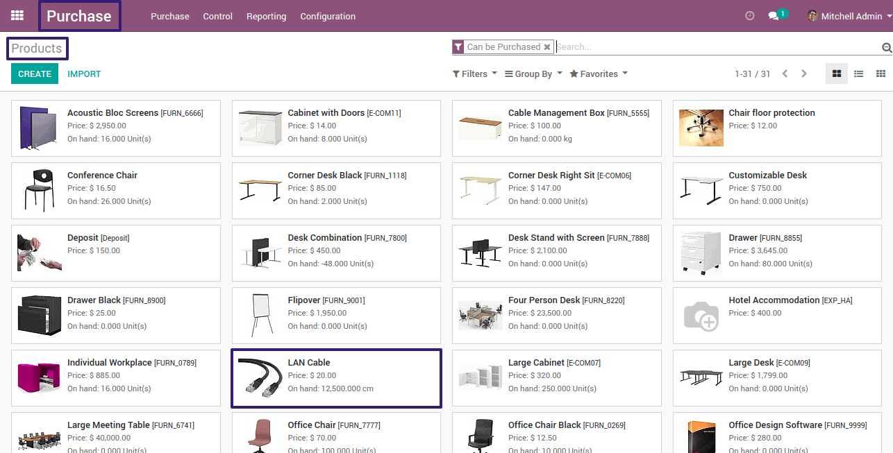 Products kanban In Odoo Products kanban In Odoo