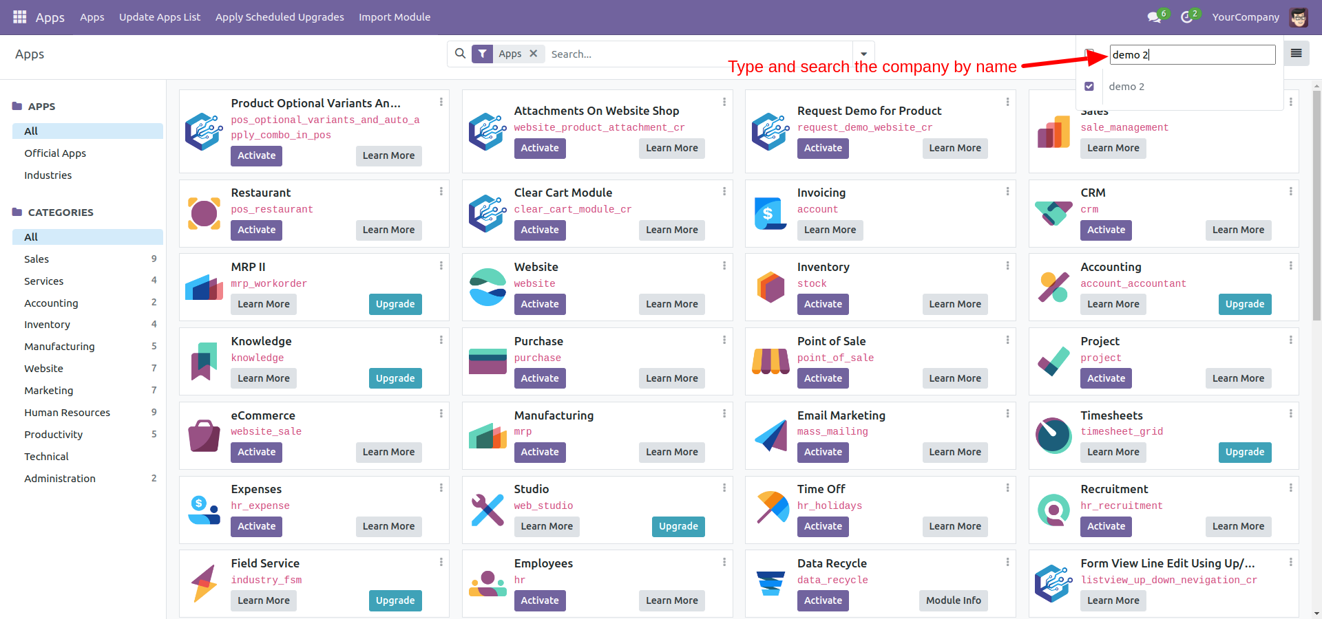 Search by company name Search by company name