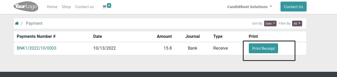 detailed payment receipts detailed payment receipts