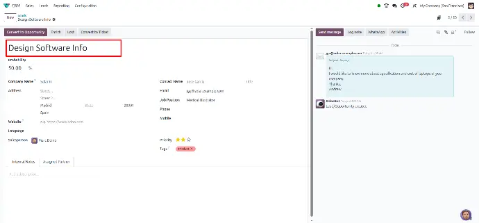 Widget : text 