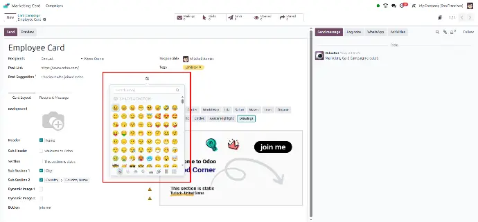Widget : text_emojis 