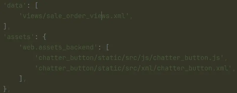 Manifest file in Odoo Module 