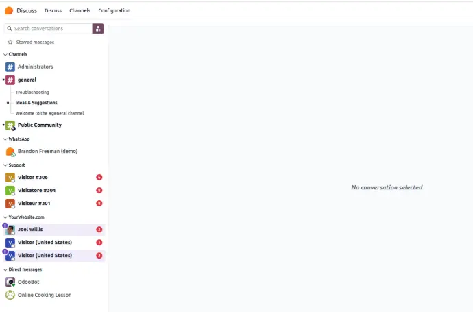 Odoo Discuss