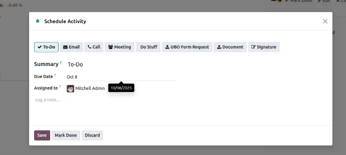 Odoo Systemwide Improvements