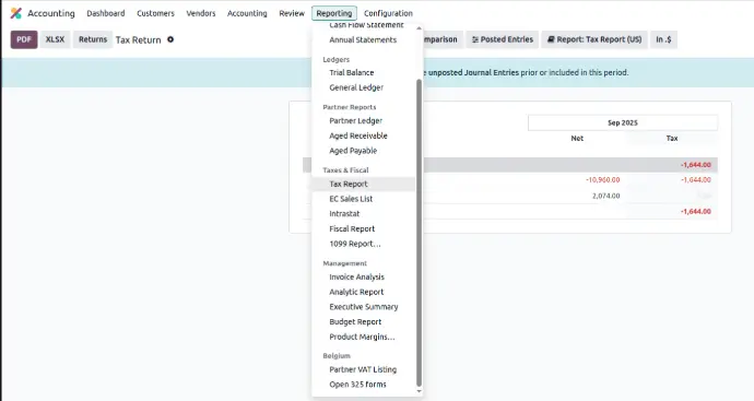 Odoo Accounting