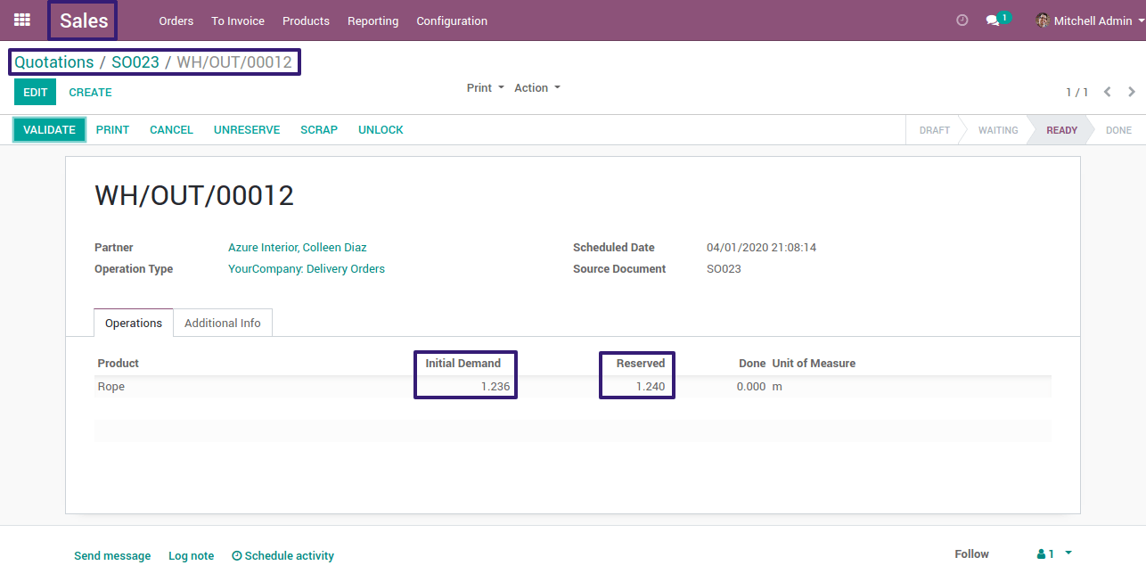Delivery Order In Odoo 
